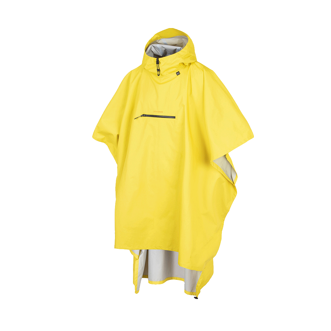 제로그램 베스퍼 라이트쉘 3L 판초(ZEROGRAM Vesper Lightshell 3L Poncho Yellow)