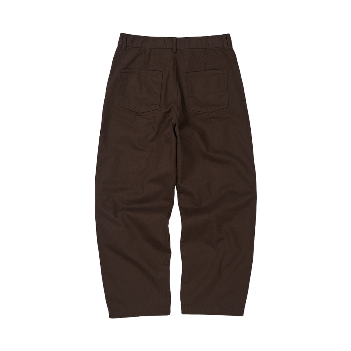 사일런트실러블 와이드 치노 팬츠 브라운(SILENTSYLLABLE Wide Chino Pants Brown) - 2