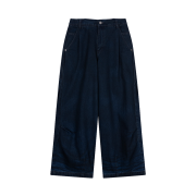 ZIOSONGZIO COLLECTION Volume Cocoon Denim Pants Blue