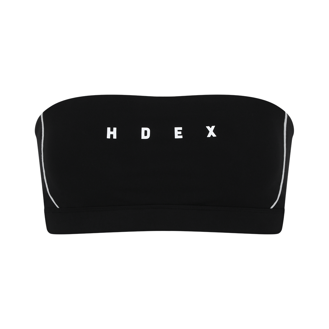 에이치덱스 서플 스티치 튜브탑 블랙(HDEX Supple Stitch Tube Top Black)