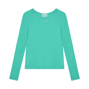THIS IS FINE Signature Long Sleeved Tee TIF Blue
