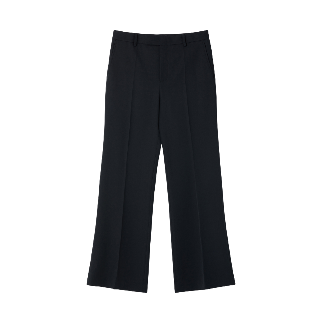 RM26SWPT004BK Recto Virgin Wool Flare Fit Pants Black