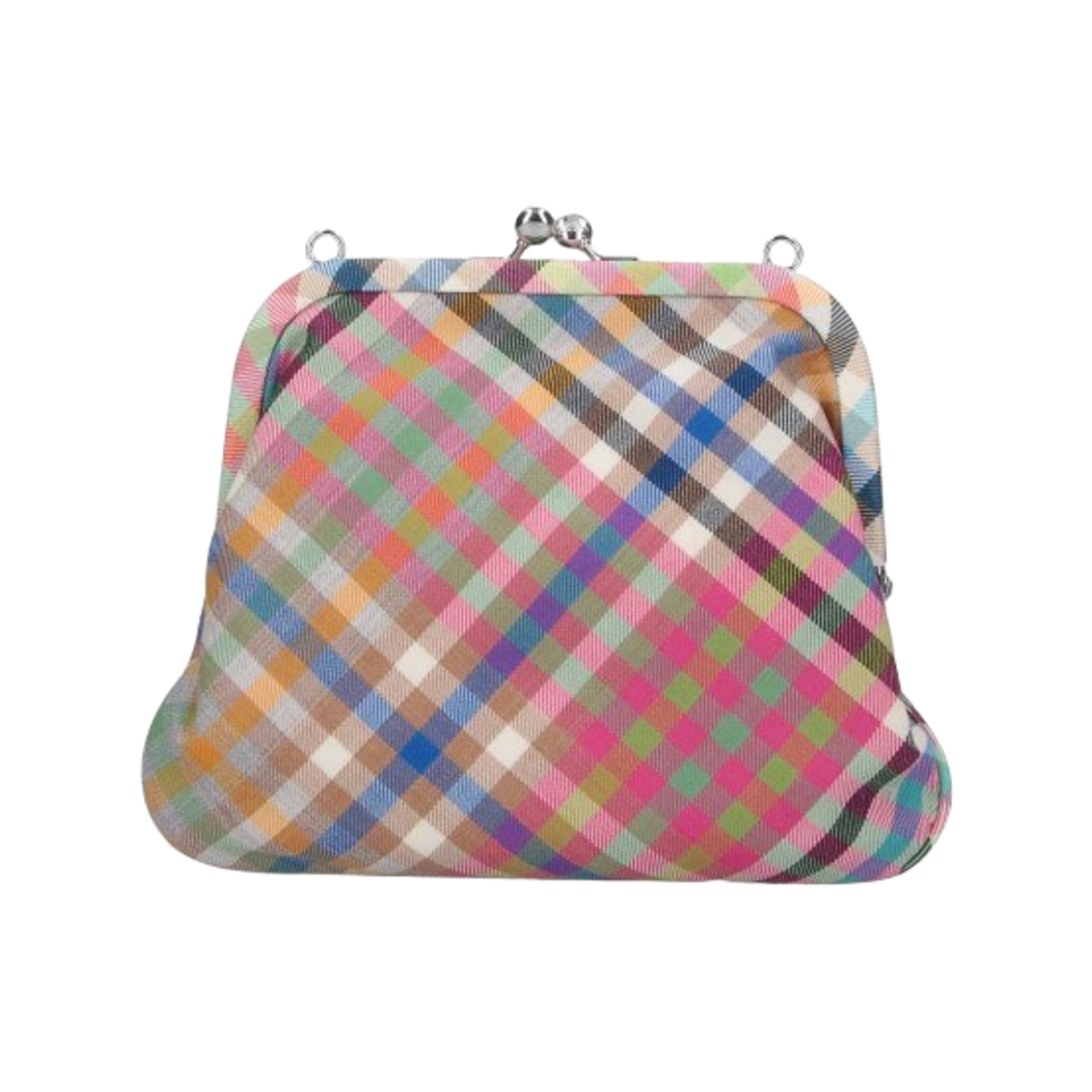 비비안 웨스트우드 체크 패턴 클러치 멀티컬러(Vivienne Westwood Check Pattern Clutch Multicolor) - 2