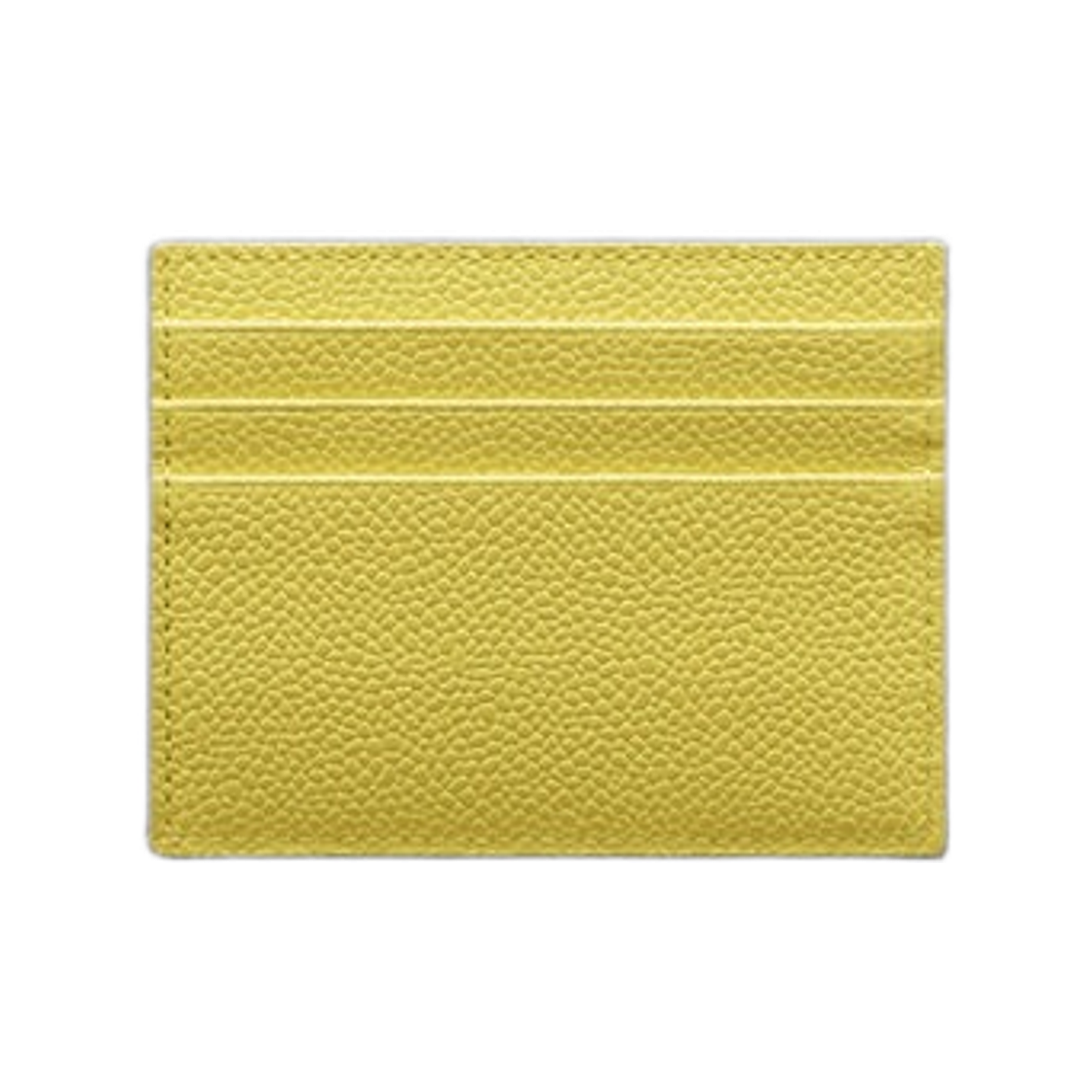 톰브라운 페블 그레인 노트 컴파트먼트 카드 홀더 파스텔 옐로우(Thom Browne Pebble Grain Note Compartment Card Holder Pastel Yellow) - 2