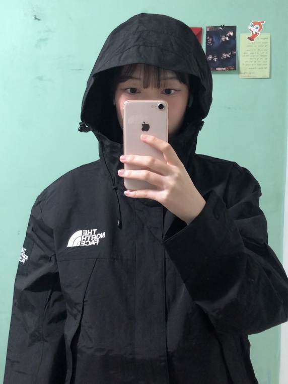 The North Face White Label Martis Jacket Black 착용 스타일 - 2