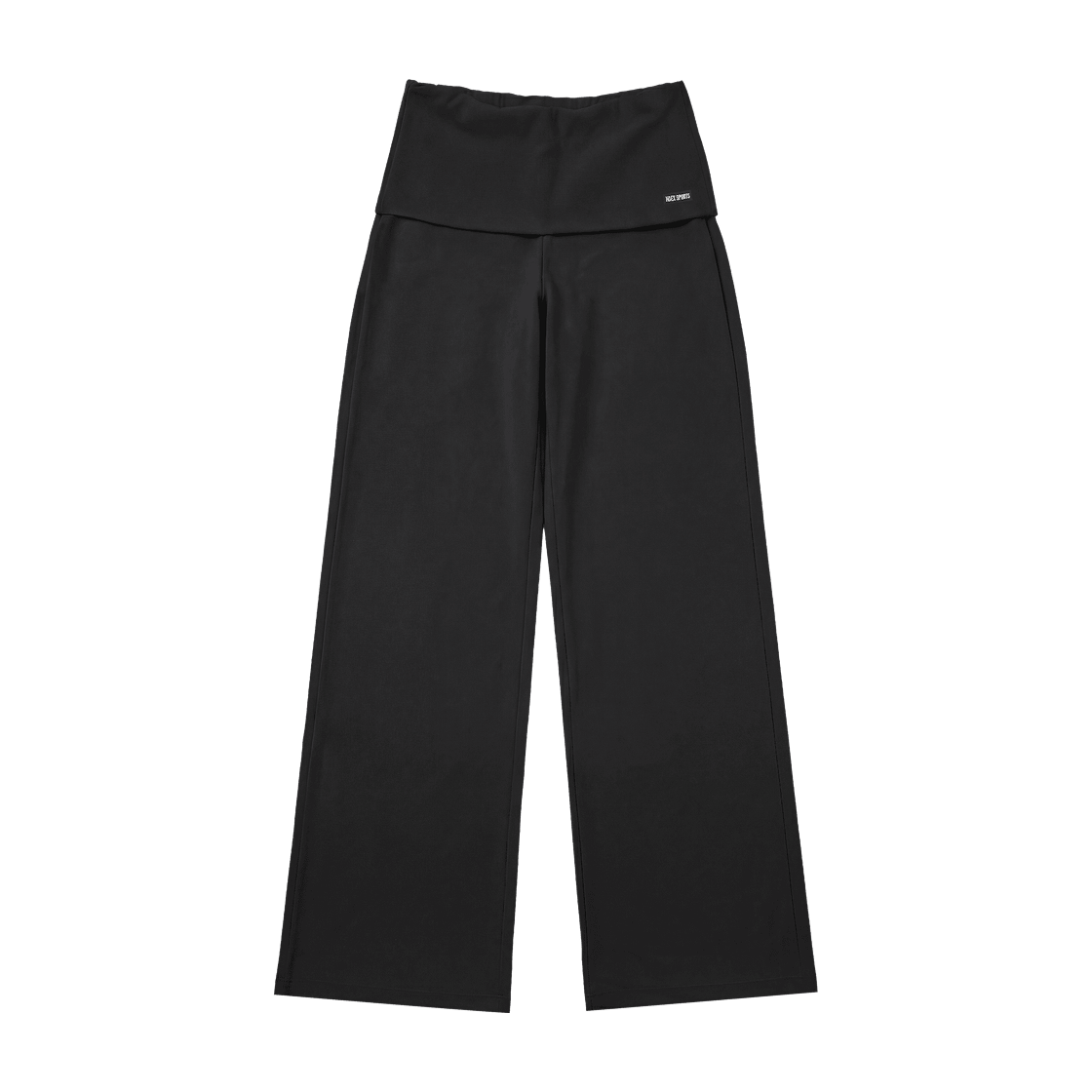 H1AM1WSLL040BK HDEX Supple Folding Wide Leggings Black