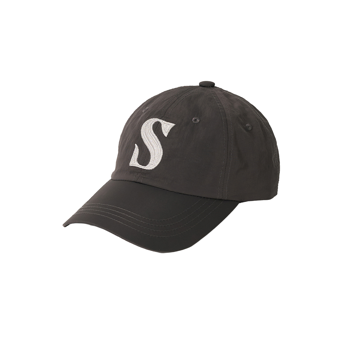 SA261UAP02CCL0 SATUR Nylon Casual Ball Cap Charcoal