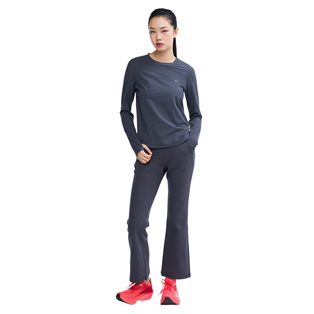 프로-스펙스 여성 심리스 벤트홀 베이스 레이어 긴팔 티셔츠 그레이(PRO-SPECS Women Seamless Vent-Hole Base Layer L/S T-Shirt Grey) - 4