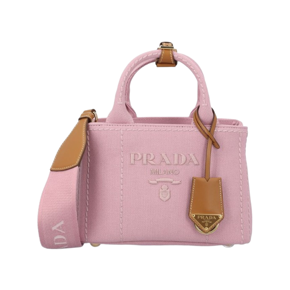 1BA038-2CYA-F04HD Prada Jardiniere Tote Bag Violet