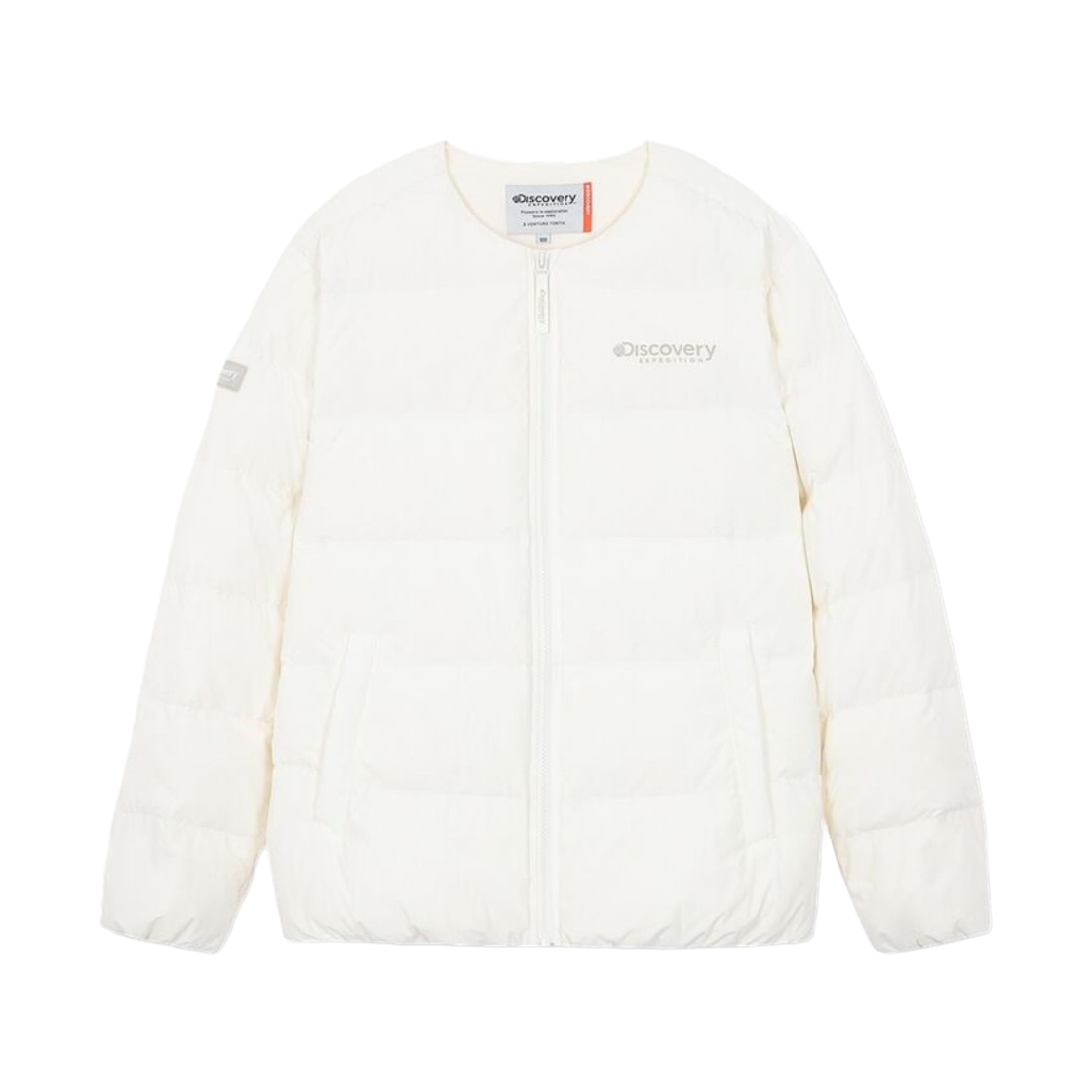 DMDJ51036-IVS Discovery Expedition Pictor U Goose Lightweight Down Jacket Ivory