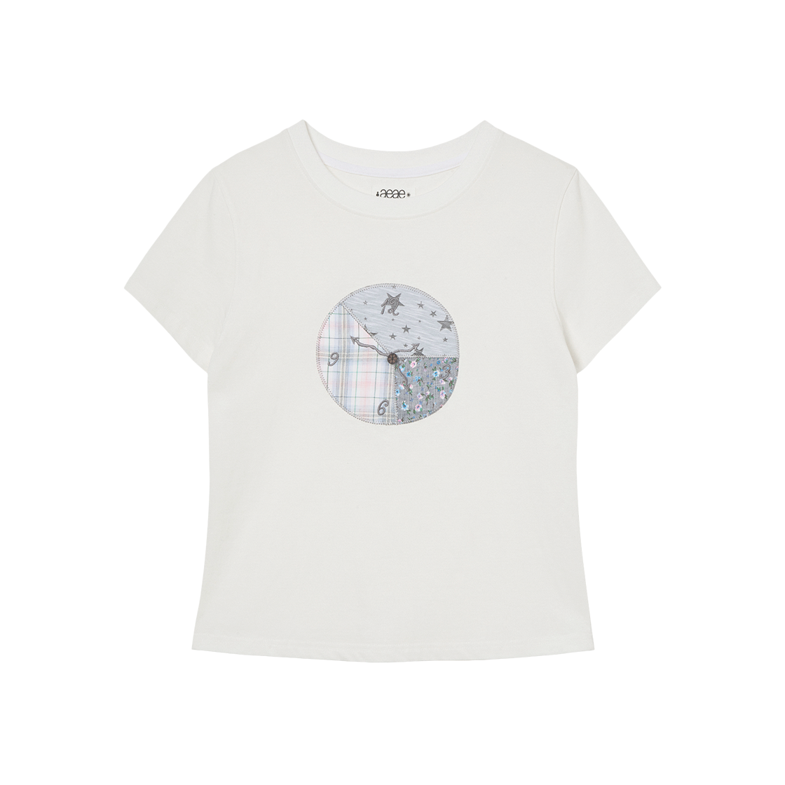 에이이에이이 틱 톡 티 화이트(AEAE Tik Tok Tee White)