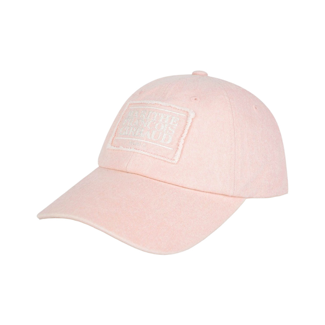 마리떼 프랑소와 저버 피그먼트 스몰 클래식 로고 캡 핑크(Marithe Francois Girbaud Pigment Small Classic Logo Cap Pink)