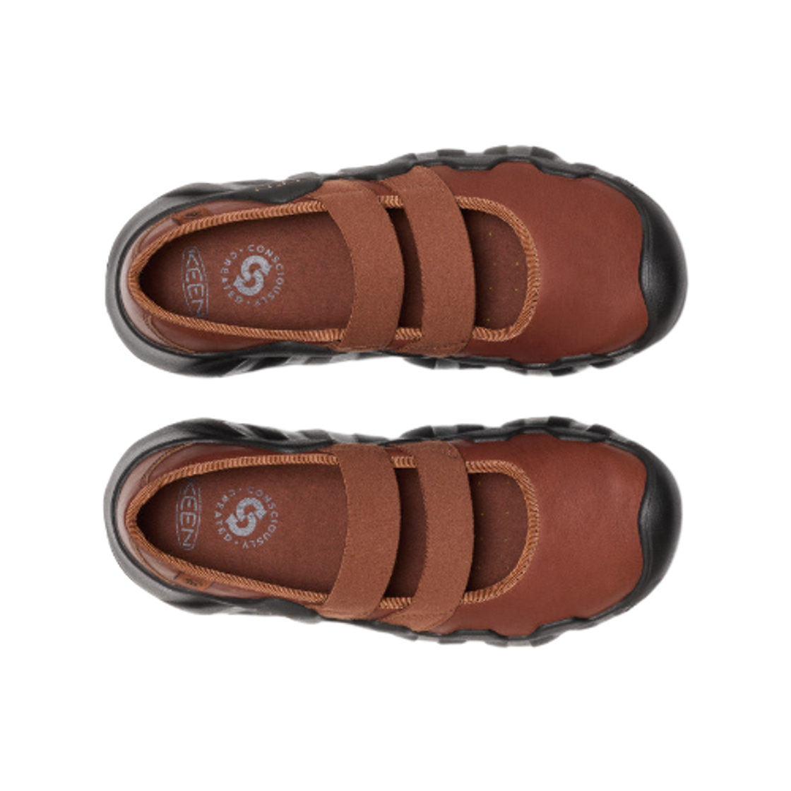 (W) 킨 하이퍼포트 메리 제인 샌들 카푸치노 블랙((W) Keen Hyperport Mary Jane Sandal Cappuccino Black) - 2