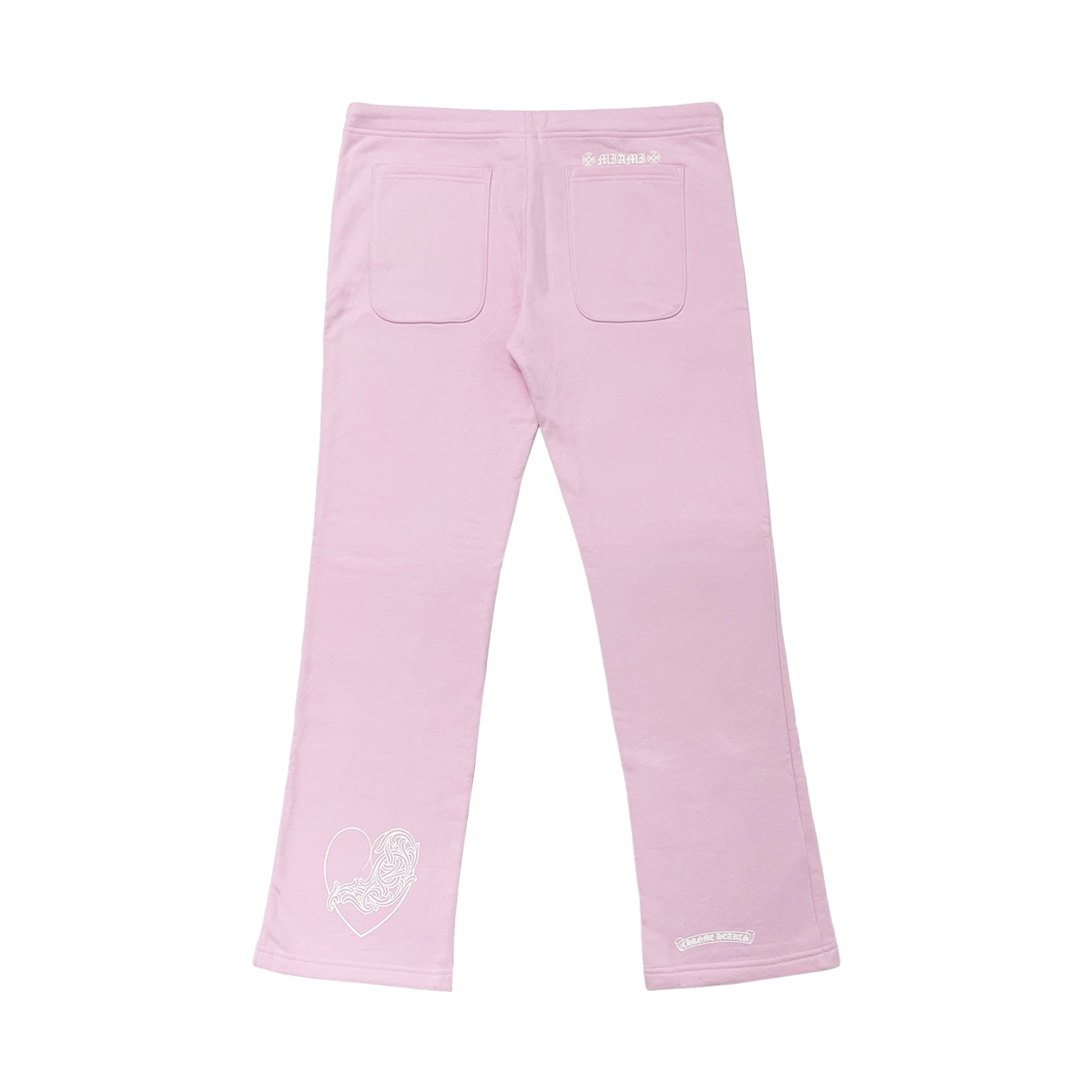 크롬하츠 바인 하트 홀스슈 스웨트팬츠 핑크 - 마이애미 아트 바젤 한정(Chrome Hearts  Vine Heart Horseshoe Sweatpants Pink - Miami Art Basel Exclusive) - 2