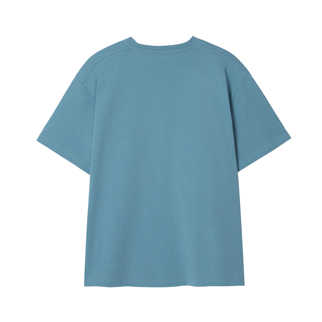 [사은품 증정] 세터 플라워 포켓 반팔 티셔츠 블루([사은품 증정] SATUR Flower Pocket T-Shirt Blue) - 2