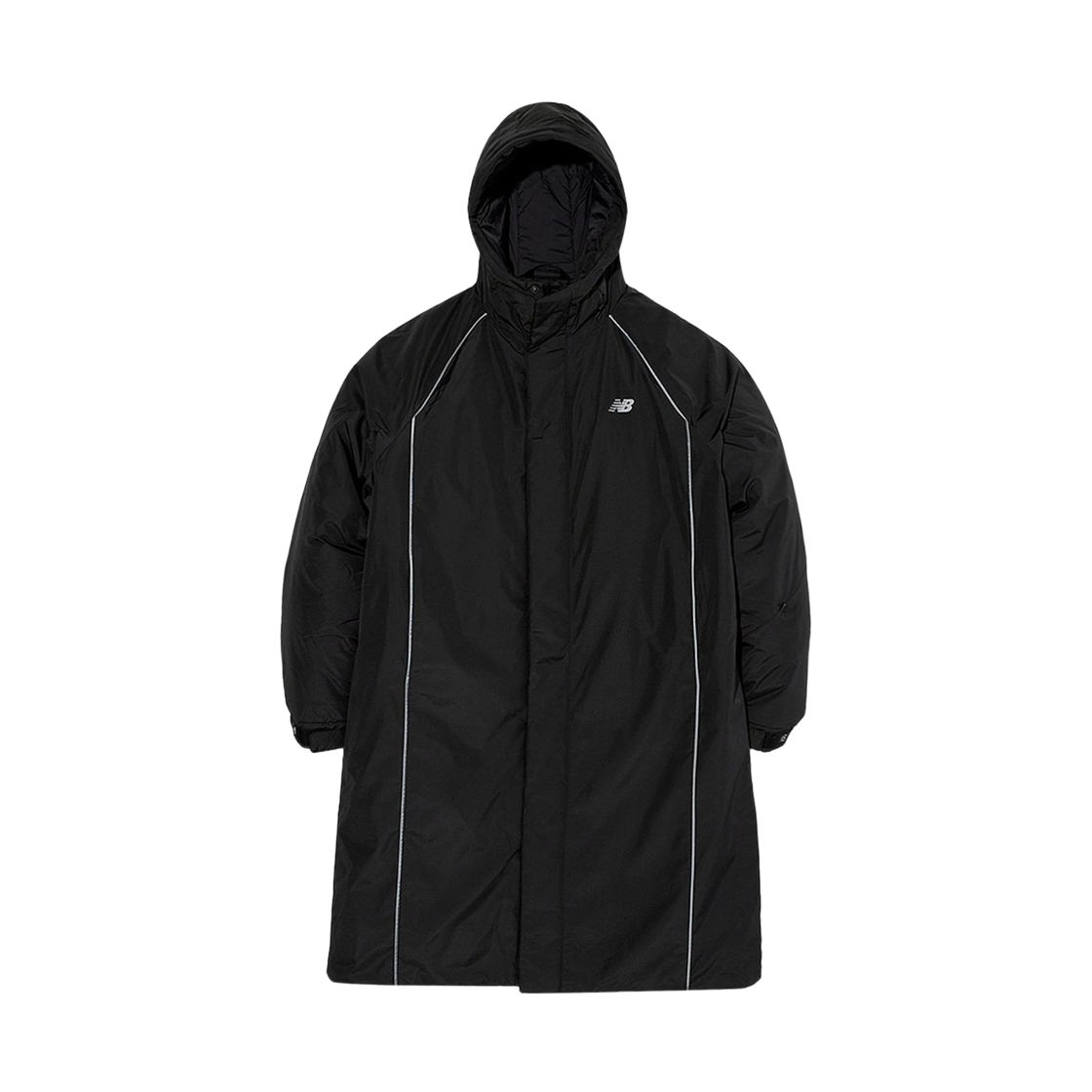 NBNQE42153-19 New Balance Hybrid Long Parka Black