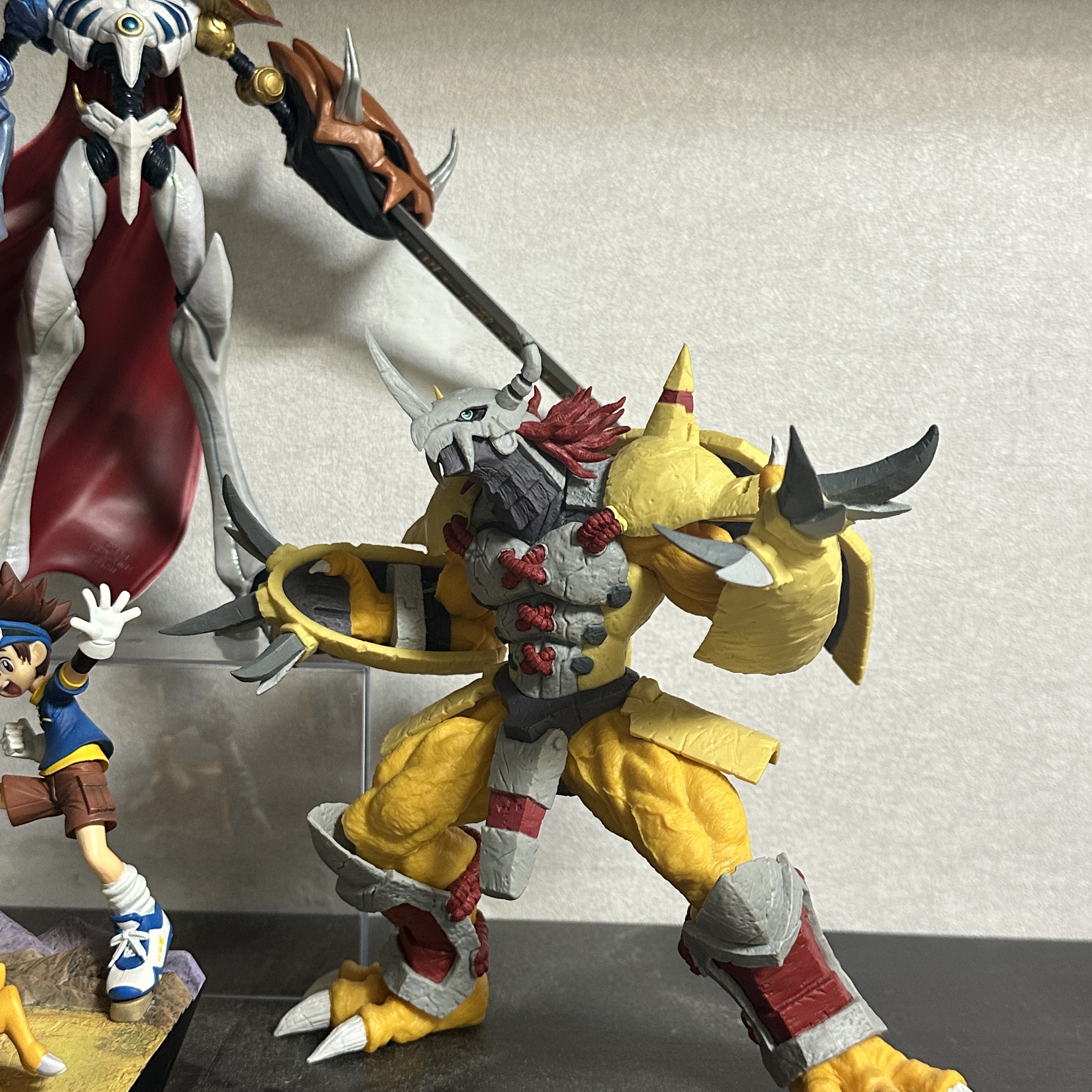 Pop Mart Digimon Adventure Fridge Magnet Series Greymon (Opened Case), Bandai Digimon Adventure 25th Anniversary Digivice Color Evolution (Korean Ver.) 착용 스타일 - 3