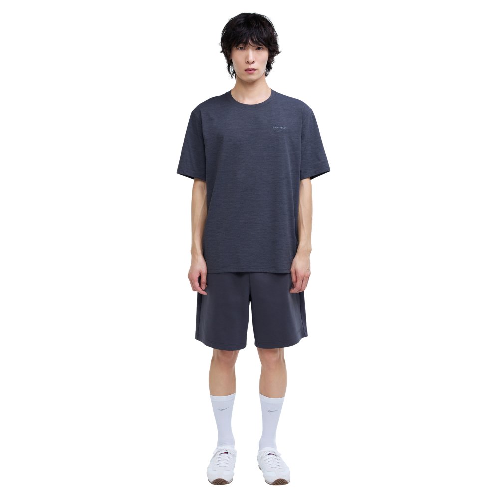 프로-스펙스 유니 베이직 반팔 로고티셔츠 그레이(PRO-SPECS Uni Basic Short Sleeve Logo T-Shirt Grey) - 2