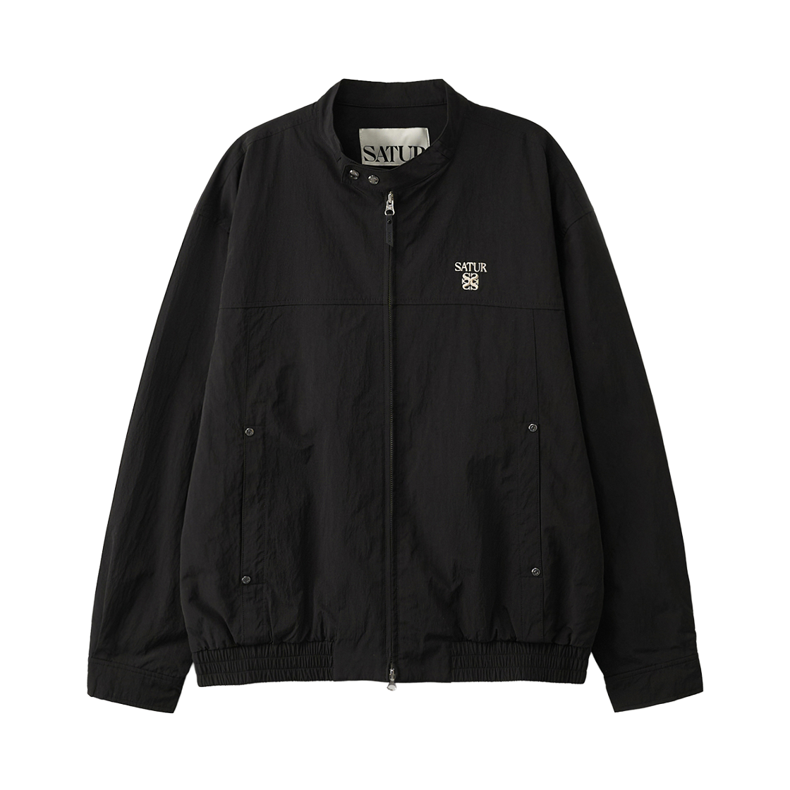 세터 바이커 블루종 자켓 블랙(SATUR Biker Blouson Jacket Black)