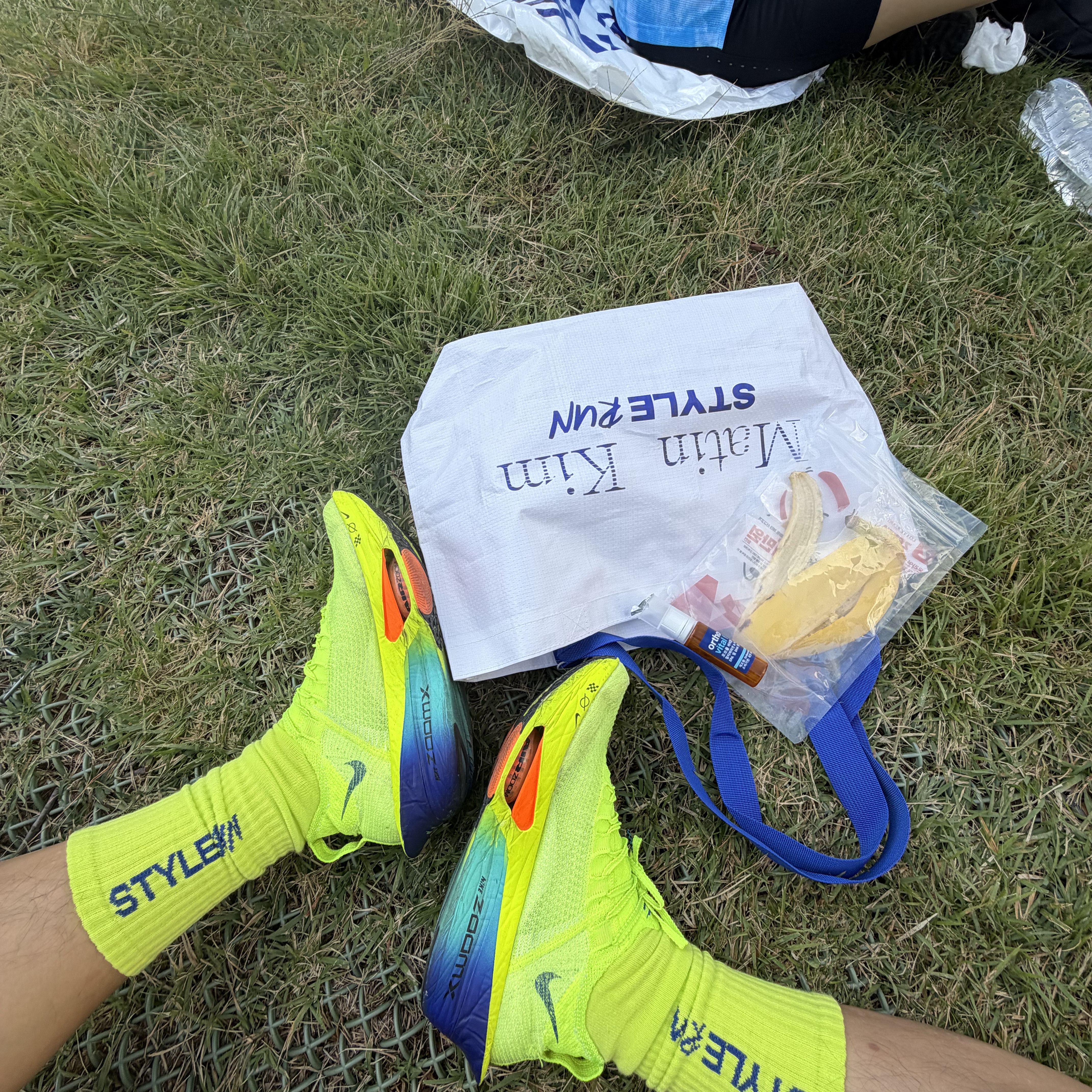 Nike Air Zoom Alphafly Next% 3 Volt 착용 스타일