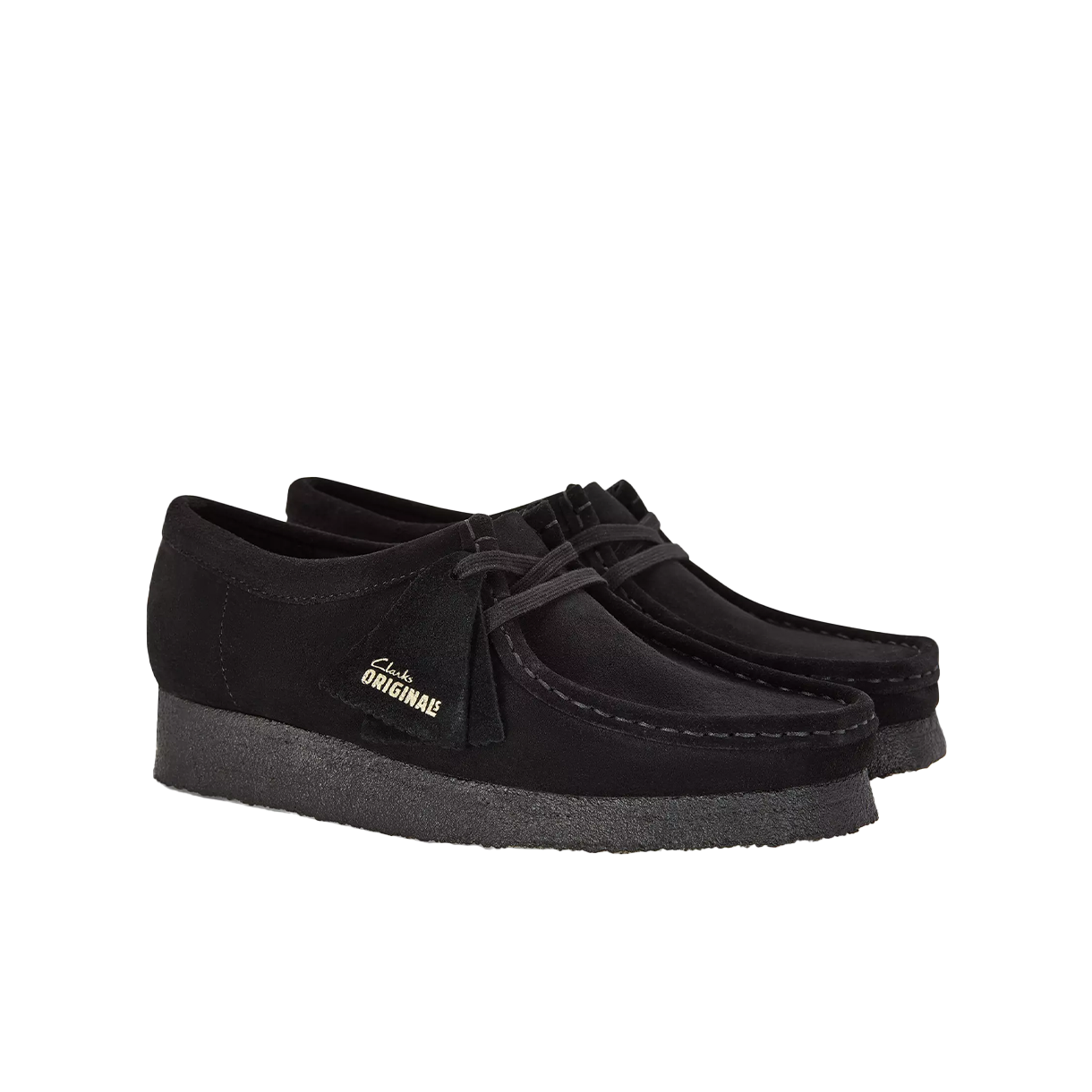 클락스 우먼 왈라비 블랙 스웨이드 - 26SS(Clarks Women Wallabee Black Suede - 26SS) - 4