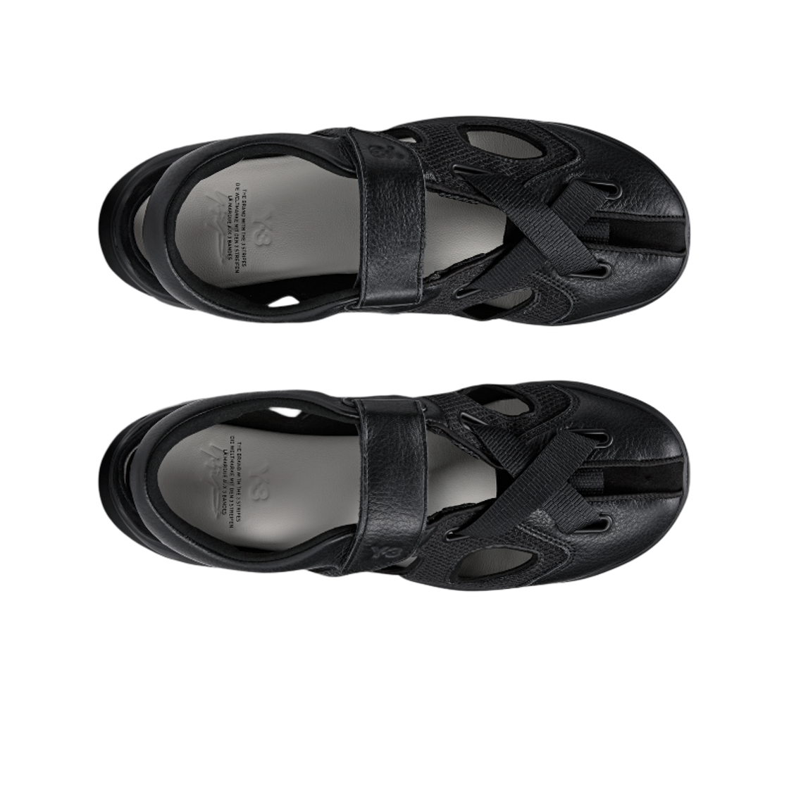 Y-3 x 요지 야마모토 GSG9 샌들 블랙(Y-3 x Yohji Yamamoto GSG9 Sandal Black) - 2