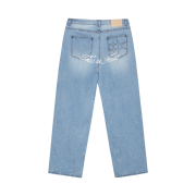 THIS IS FINE x FUNFLEX Relaxed Signature Jean Light Blue