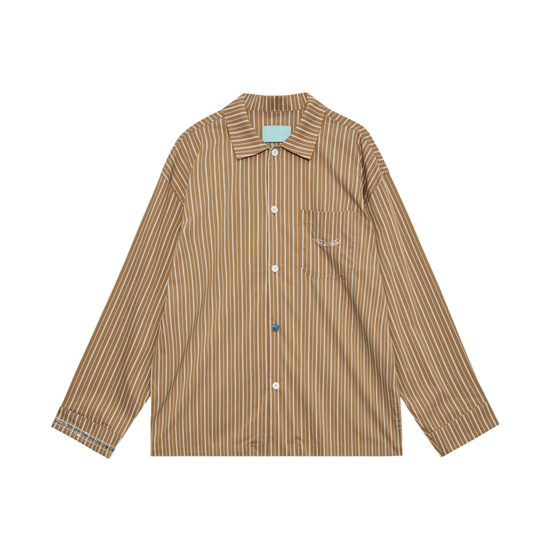 디스이즈파인 파자마 셔츠 모카(THIS IS FINE Pajama Shirt Mocha) - 1