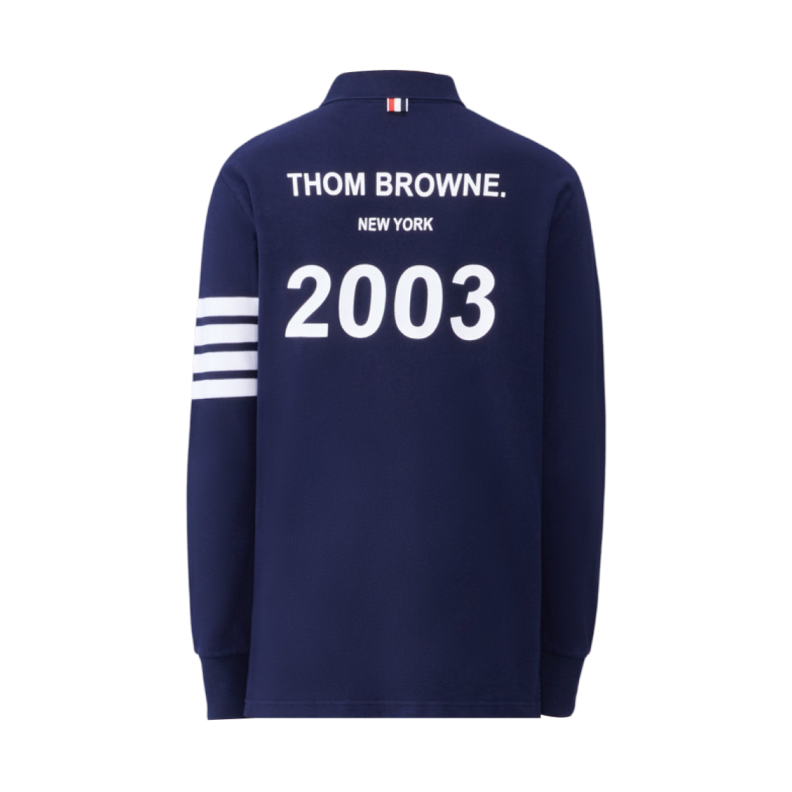 톰브라운 클래식 피케 2003 사선 폴로 네이비(Thom Browne Classic Pique 2003 4-Bar Polo Navy) - 2