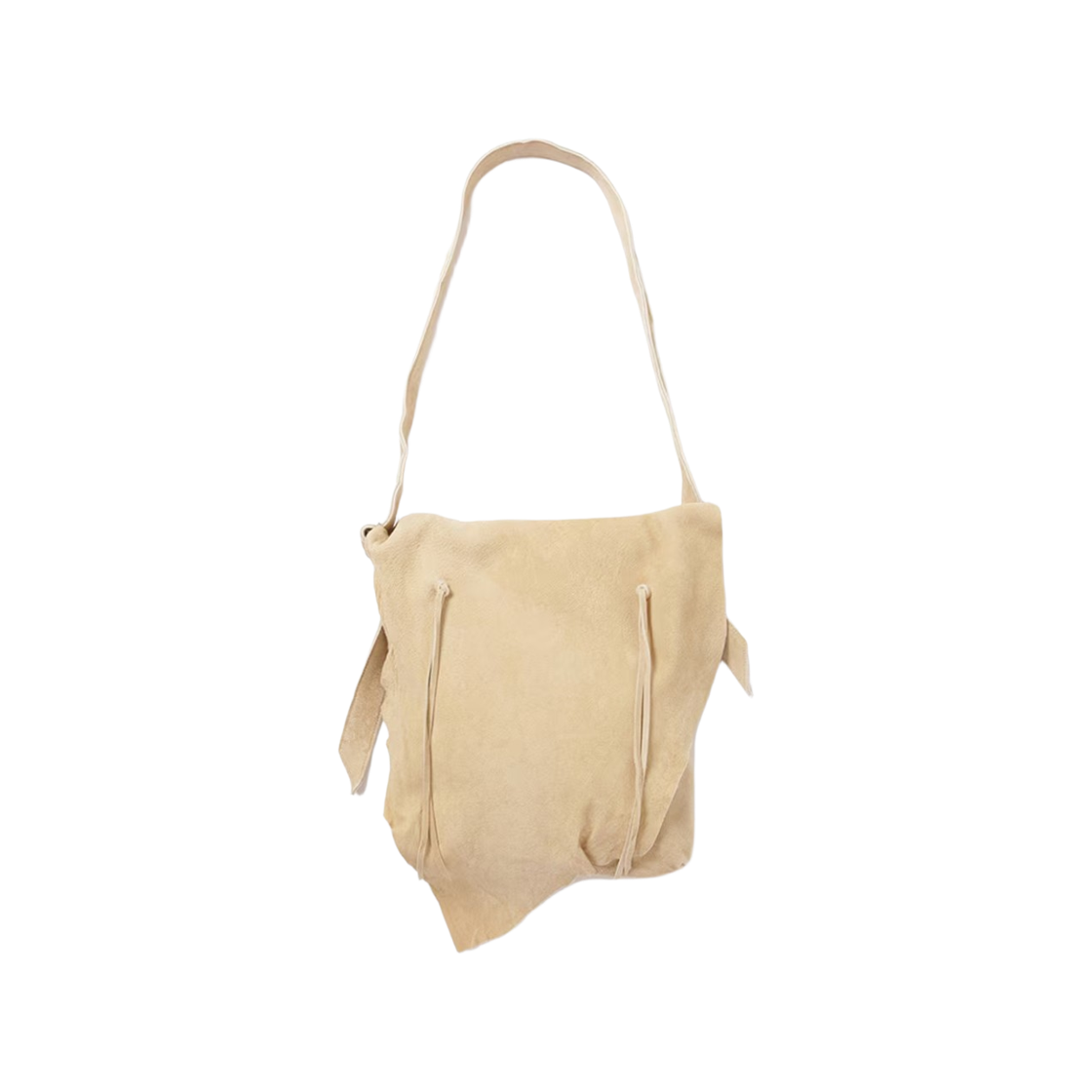 비즈빔 디어스킨 숄더백 베이지 - 25FW(Visvim Deerskin Shoulder Bag Beige - 25FW)