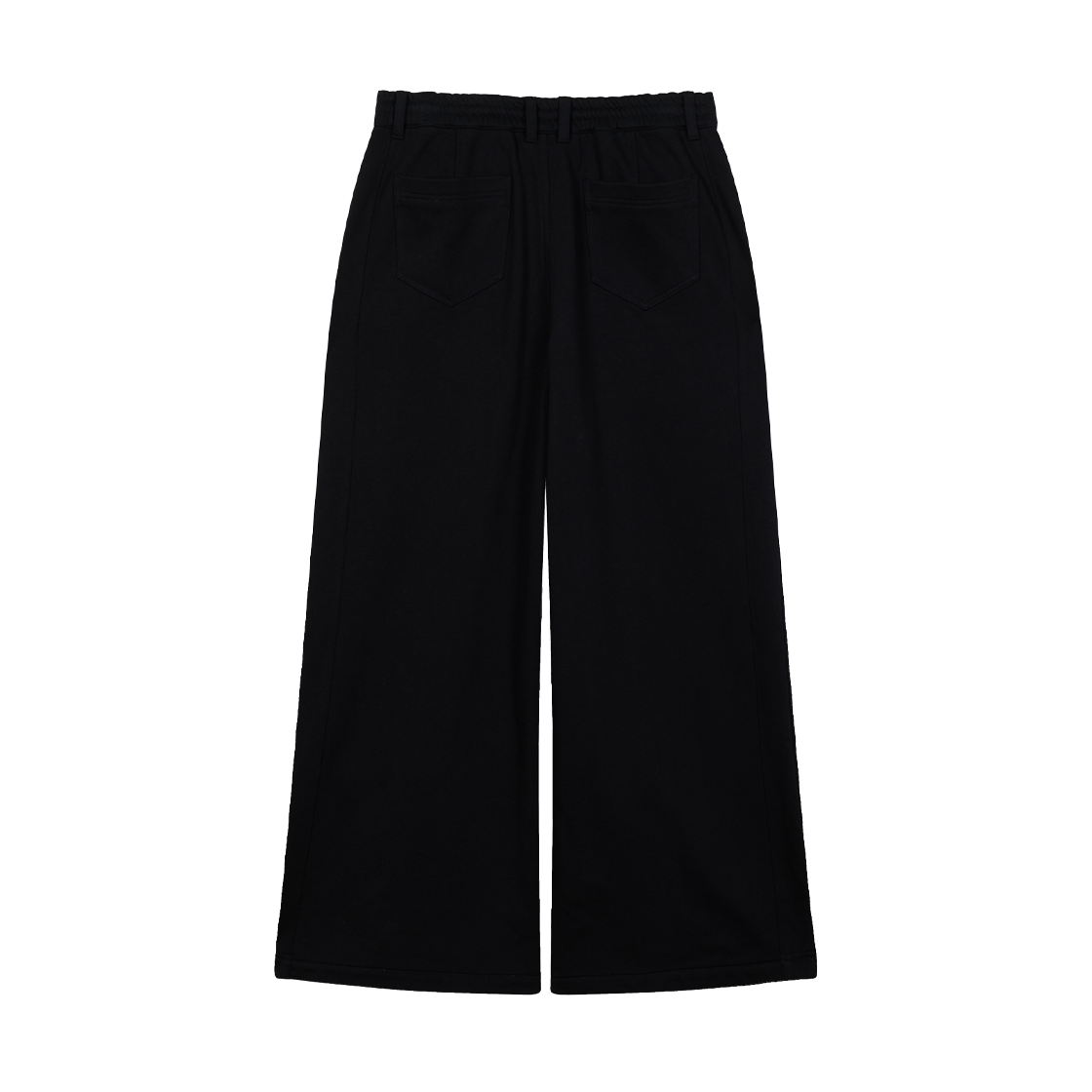 지오송지오 컬렉션 와이드 스웻 팬츠 블랙 BI2PT201BK(ZIOSONGZIO COLLECTION Wide Sweatpants Black) - 2