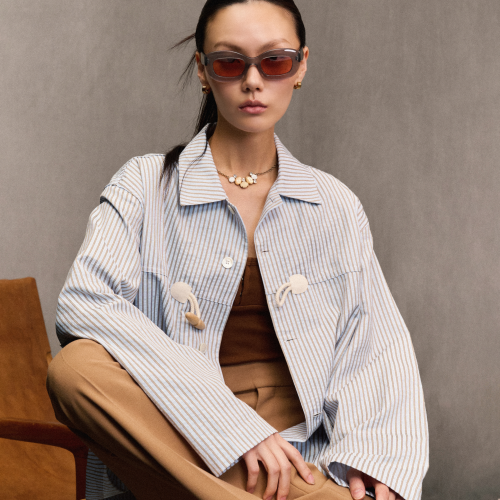 디스이즈파인 파자마 오버셔츠 블루(THIS IS FINE Pajama Overshirt Blue) - 2