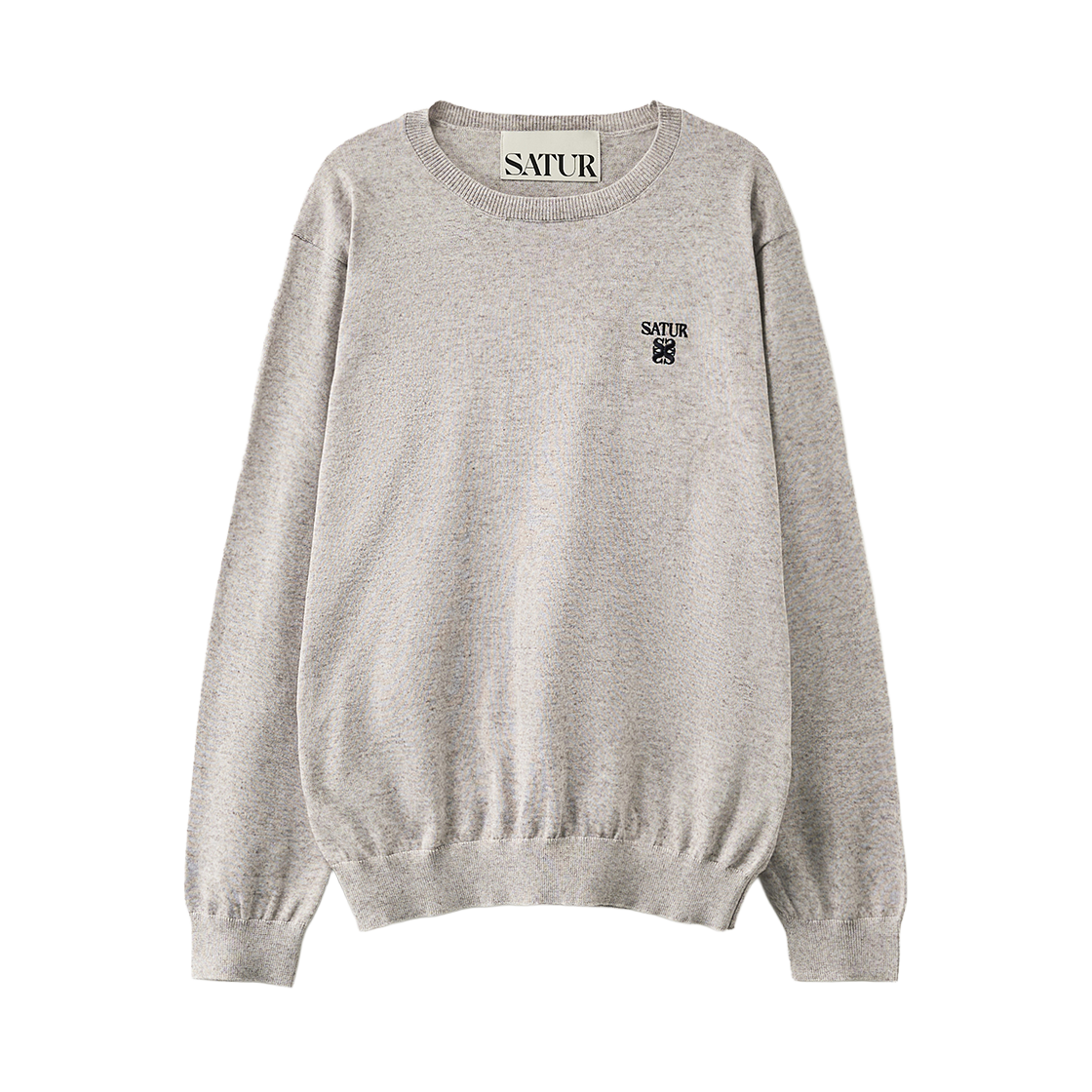 [사은품 증정] 세터 로렌 린넨 블렌드 니트 헤더 그레이