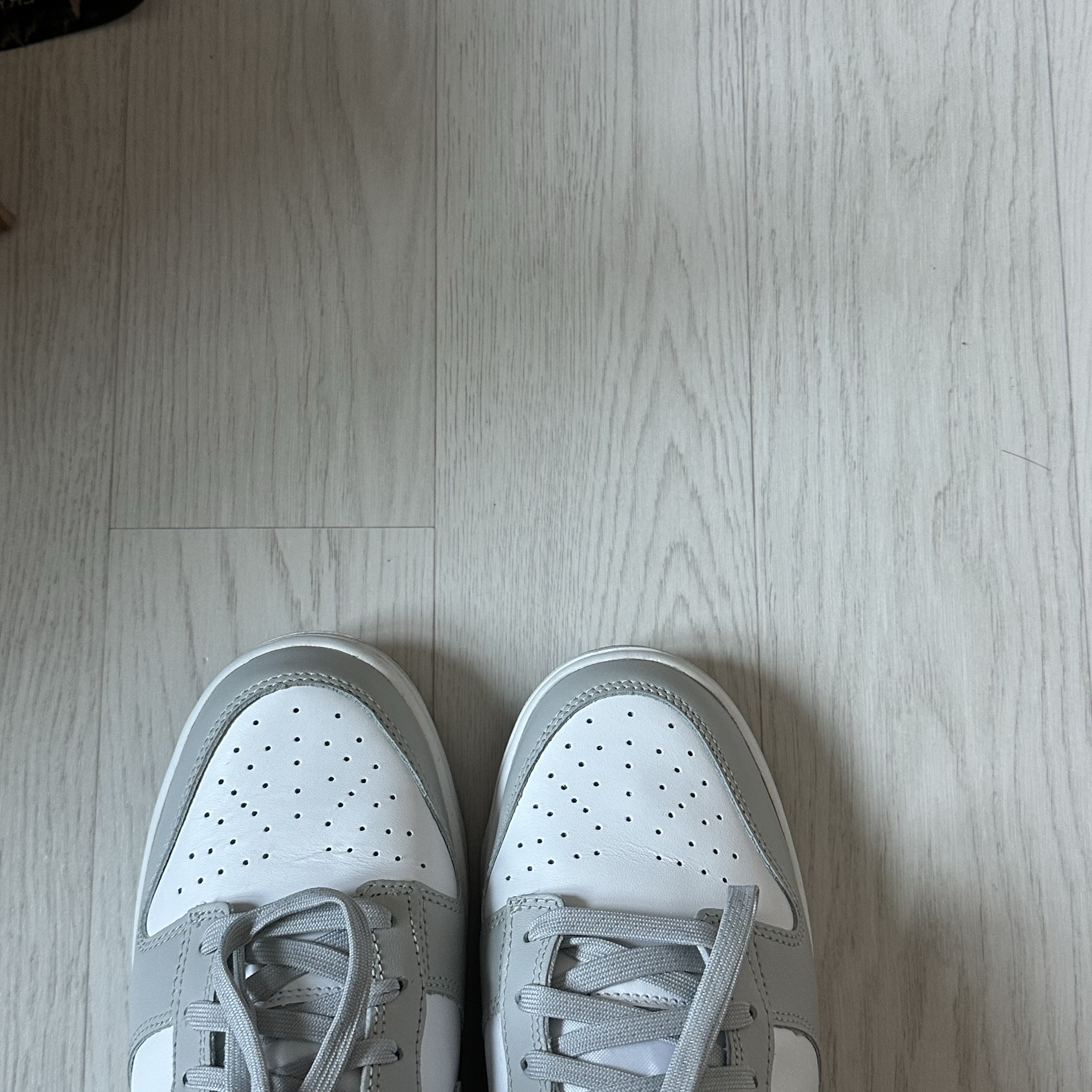 Nike Dunk Low Retro Grey Fog 착용 스타일 - 2