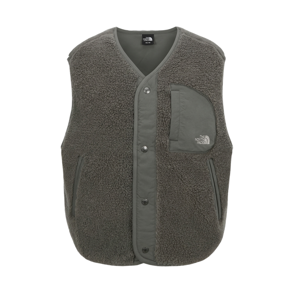 노스페이스 테디 플리스 베스트 다크 베이지 - 26SS(The North Face Teddy Fleece Vest Dark Beige - 26SS) - 1