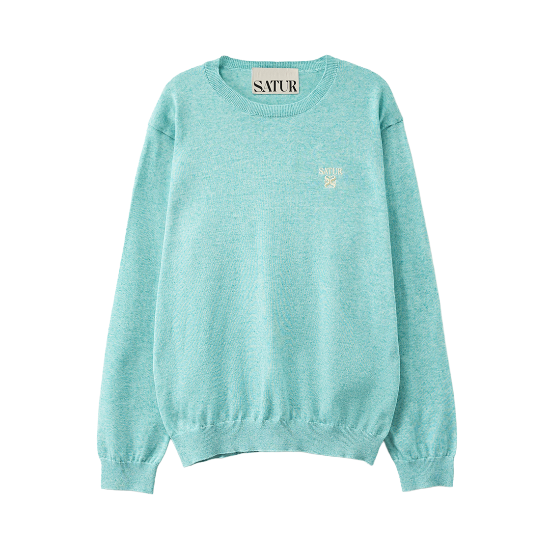 [사은품 증정] 세터 로렌 린넨 블렌드 니트 스카이 블루