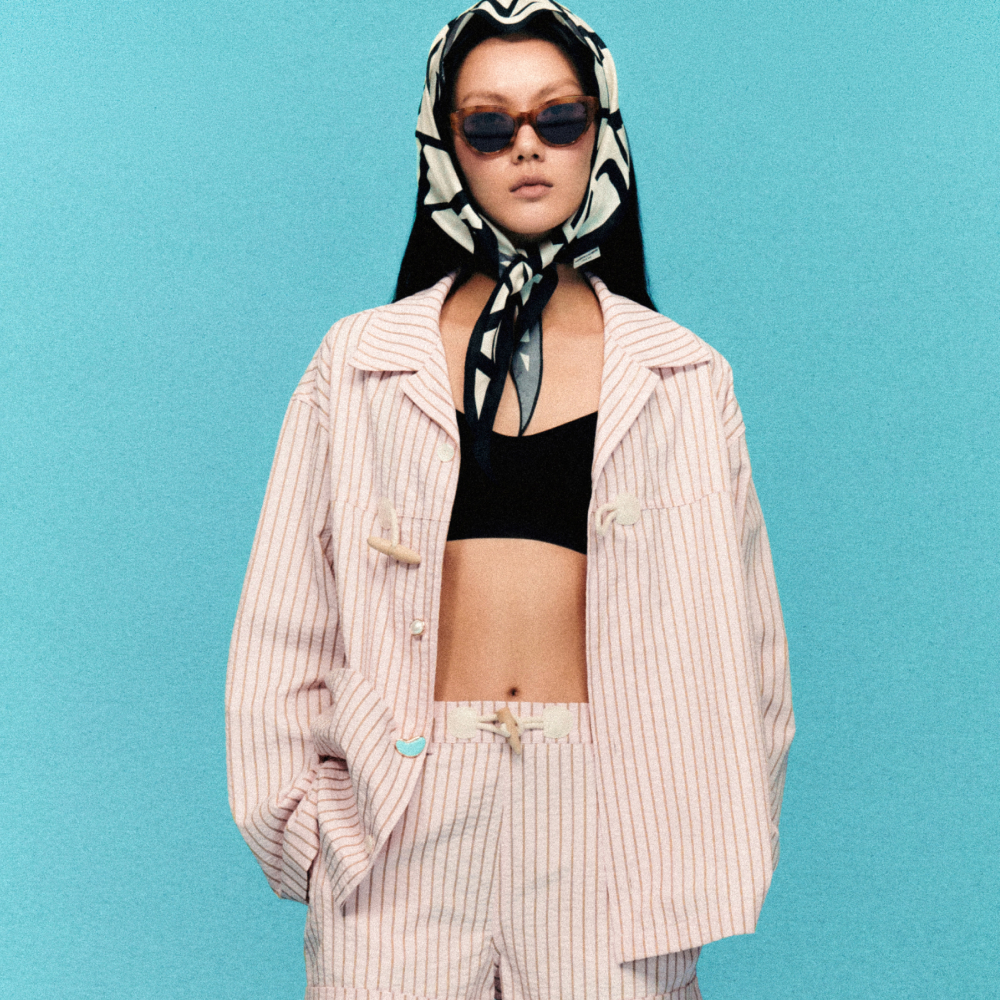 디스이즈파인 파자마 오버셔츠 핑크(THIS IS FINE Pajama Overshirt Pink) - 2