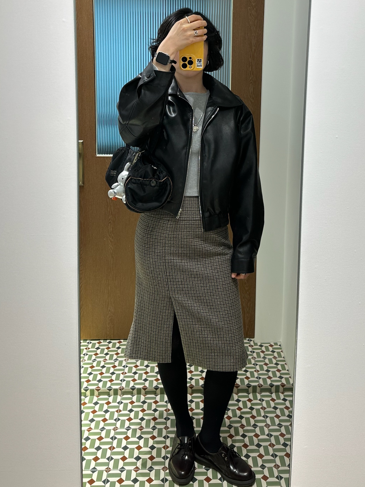 Porter Tanker Duffle Bag L Black, Dr. Martens 1461 Arcadia Leather Shoes Cherry Red Arcadia 착용 스타일 - 4