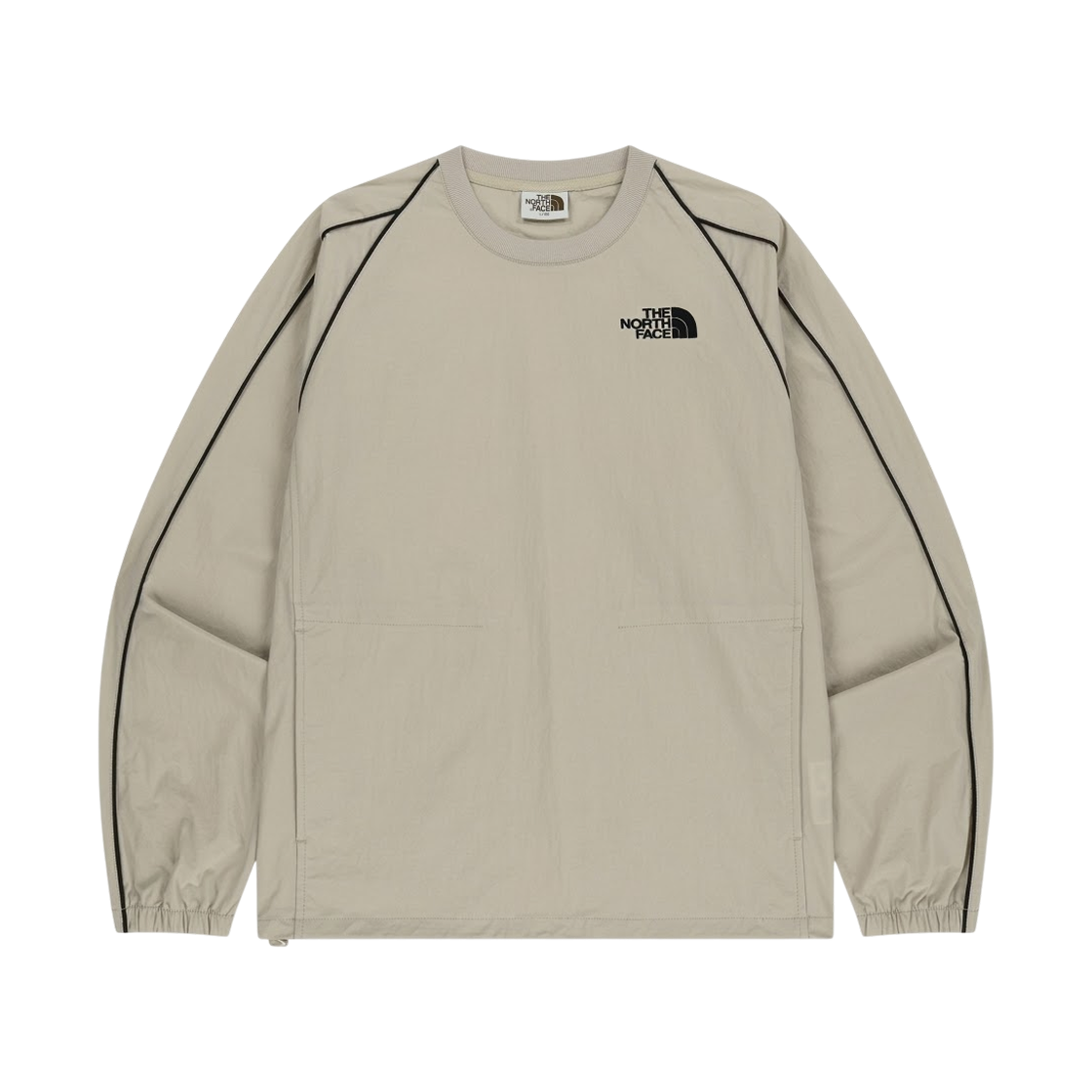 NM5MS04L The North Face White Label Brio Crewneck Cream Beige
