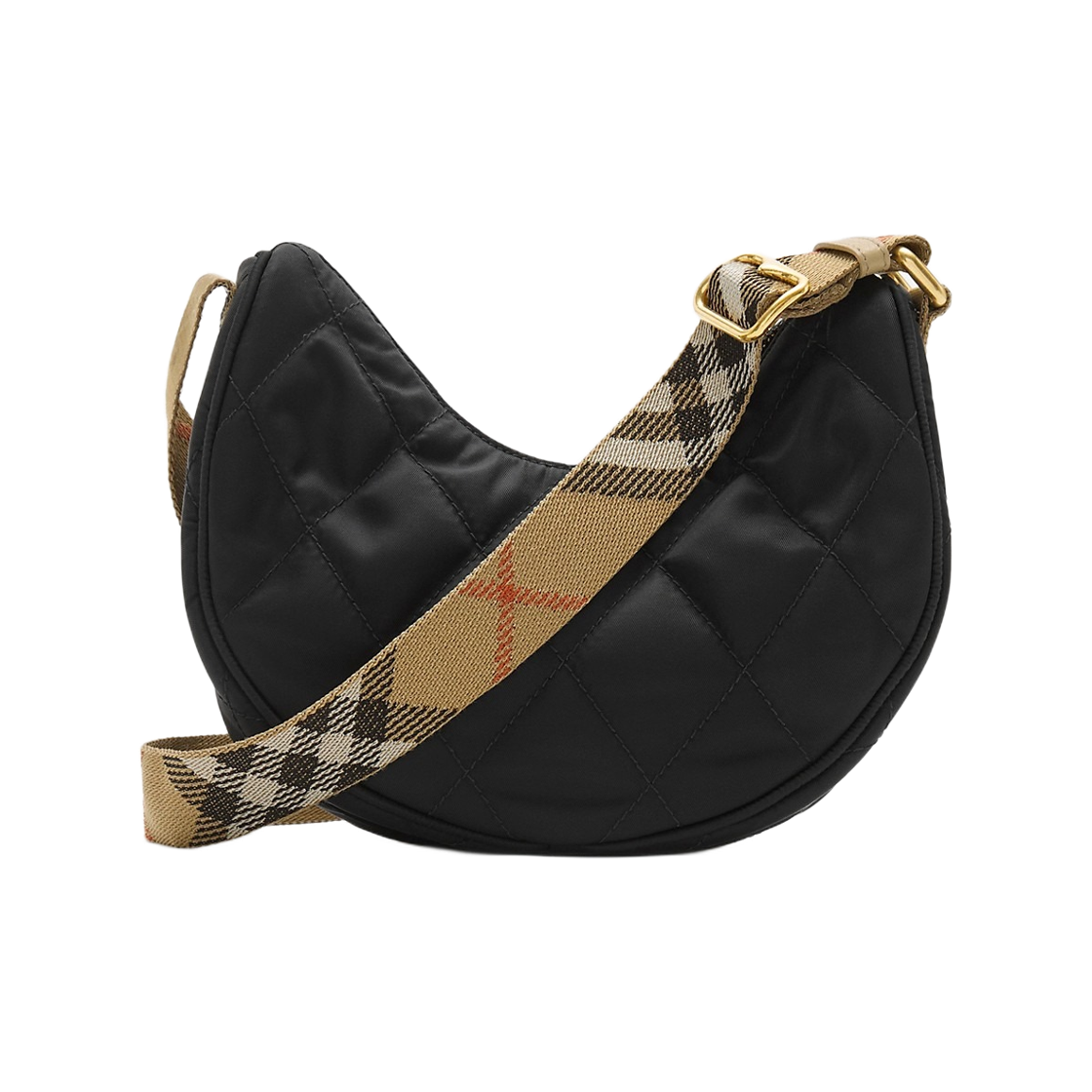 버버리 홀스슈 크로스바디백 블랙(Burberry Horseshoe Crossbody Bag Black) - 3