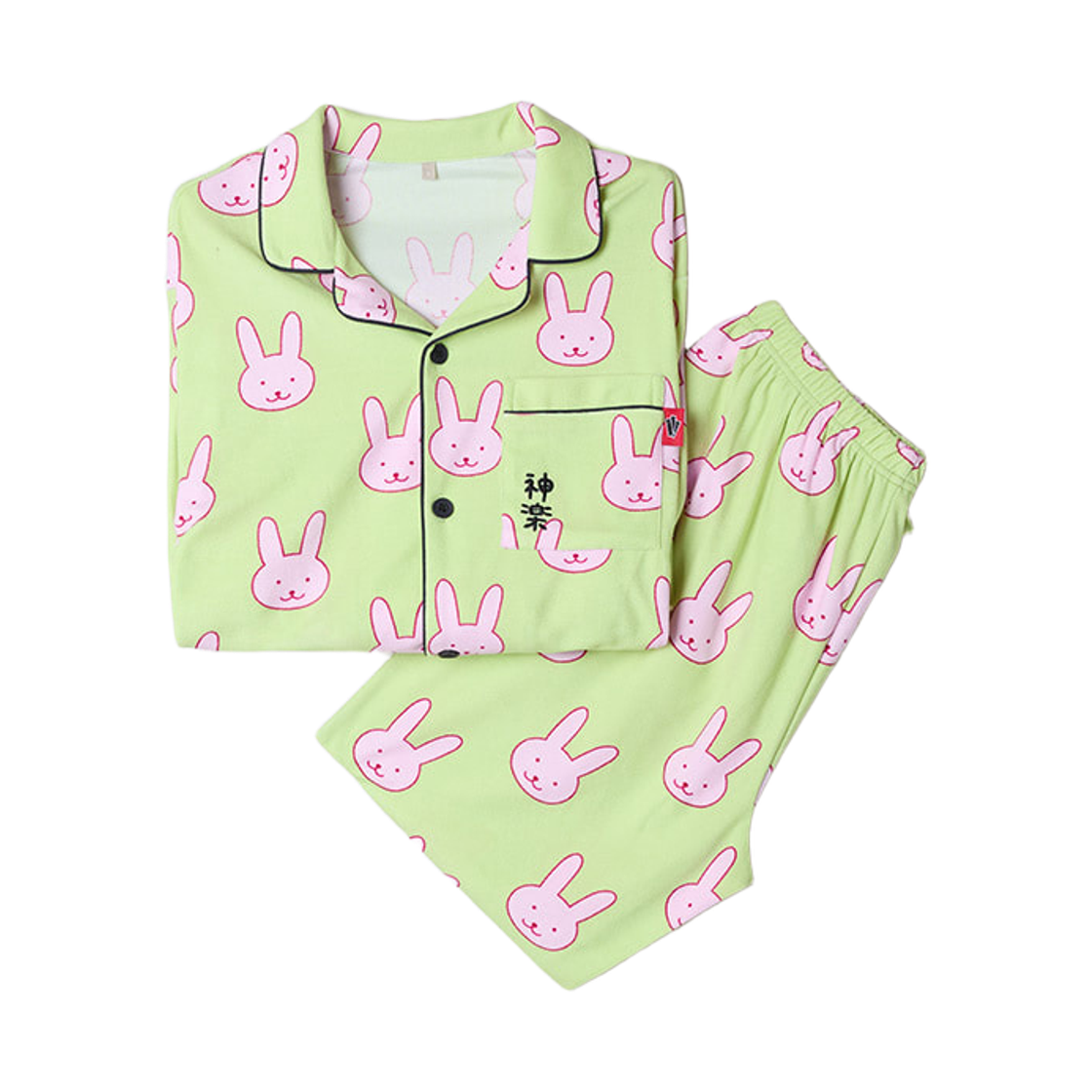 스파오 x 은혼 테리 파자마 그린(Spao x Gintama Terry Pajamas Green)