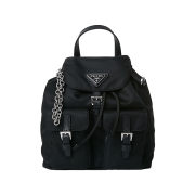 Prada Nylon Mini Backpack Black