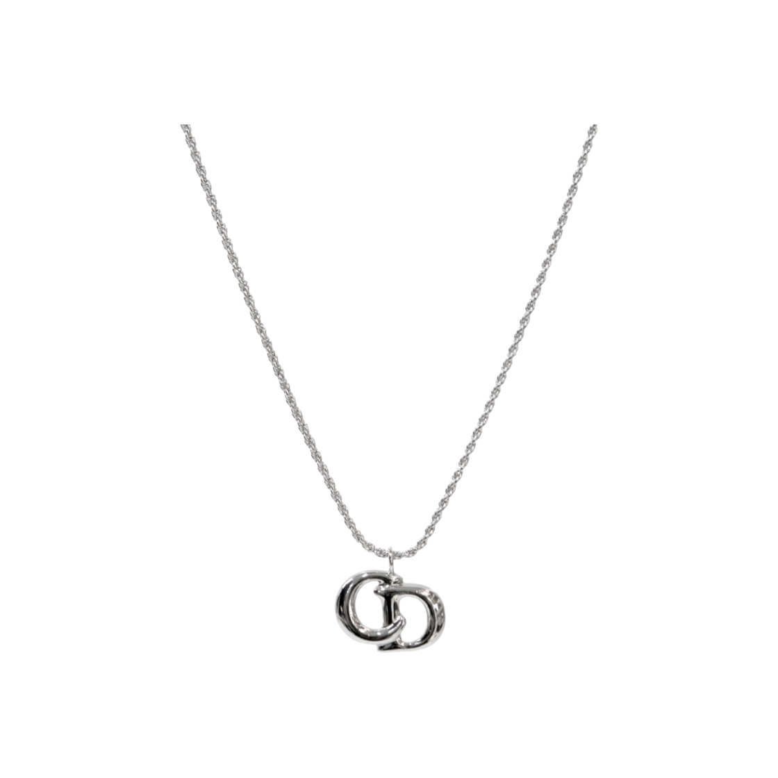 ITS2PEKRBRWQ Dior CD Silver Necklace A-B49485