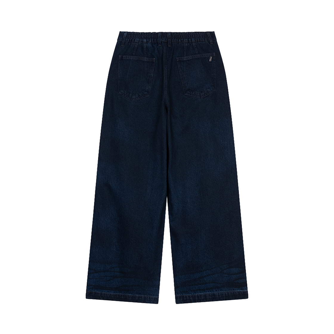 지오송지오 컬렉션 볼륨 코쿤 데님 팬츠 블루 BI2PT225BL(ZIOSONGZIO COLLECTION Volume Cocoon Denim Pants Blue) - 2