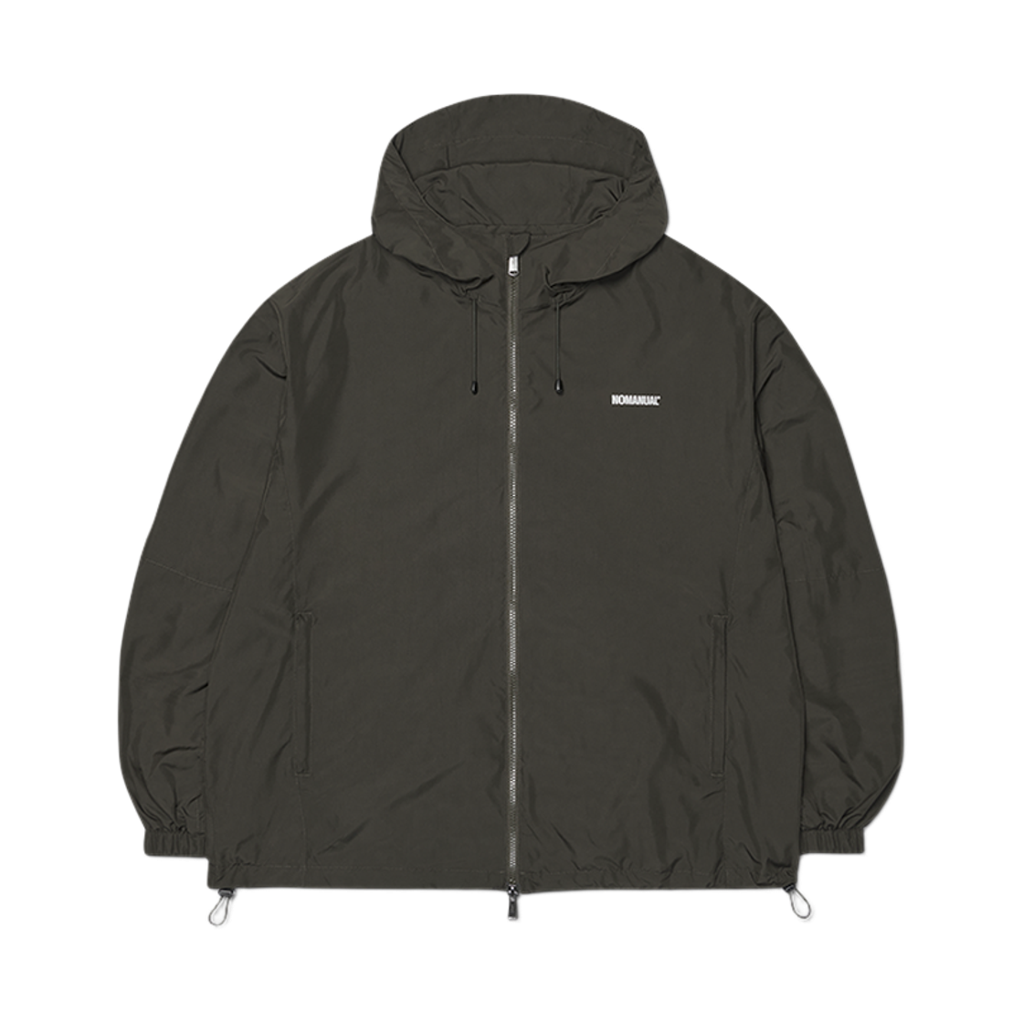 노매뉴얼 페논 윈드락 자켓 차콜(NOMANUAL Penon Windlock Jacket Charcoal)