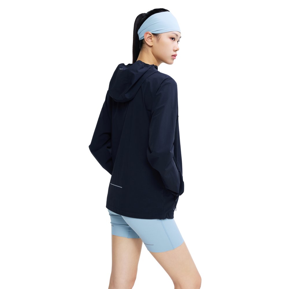 프로-스펙스 유니 윈드플로우 러닝 바람막이 자켓 블랙(PRO-SPECS Uni Windflow Running Windbreaker Jacket Black) - 5