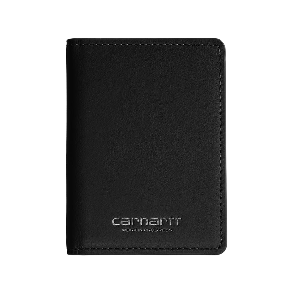 I036297-0M4-XX Carhartt WIP Vegas Fold Cardholder Black Silver