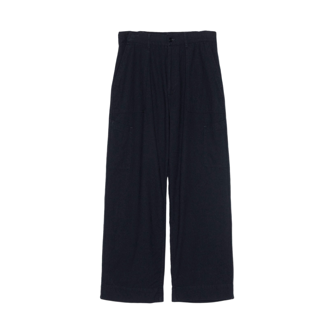 나나미카 실크 넵 코튼 트윌 데크 팬츠 네이비(Nanamica Silk Nep Cotton Twill Deck Pants Navy) - 1