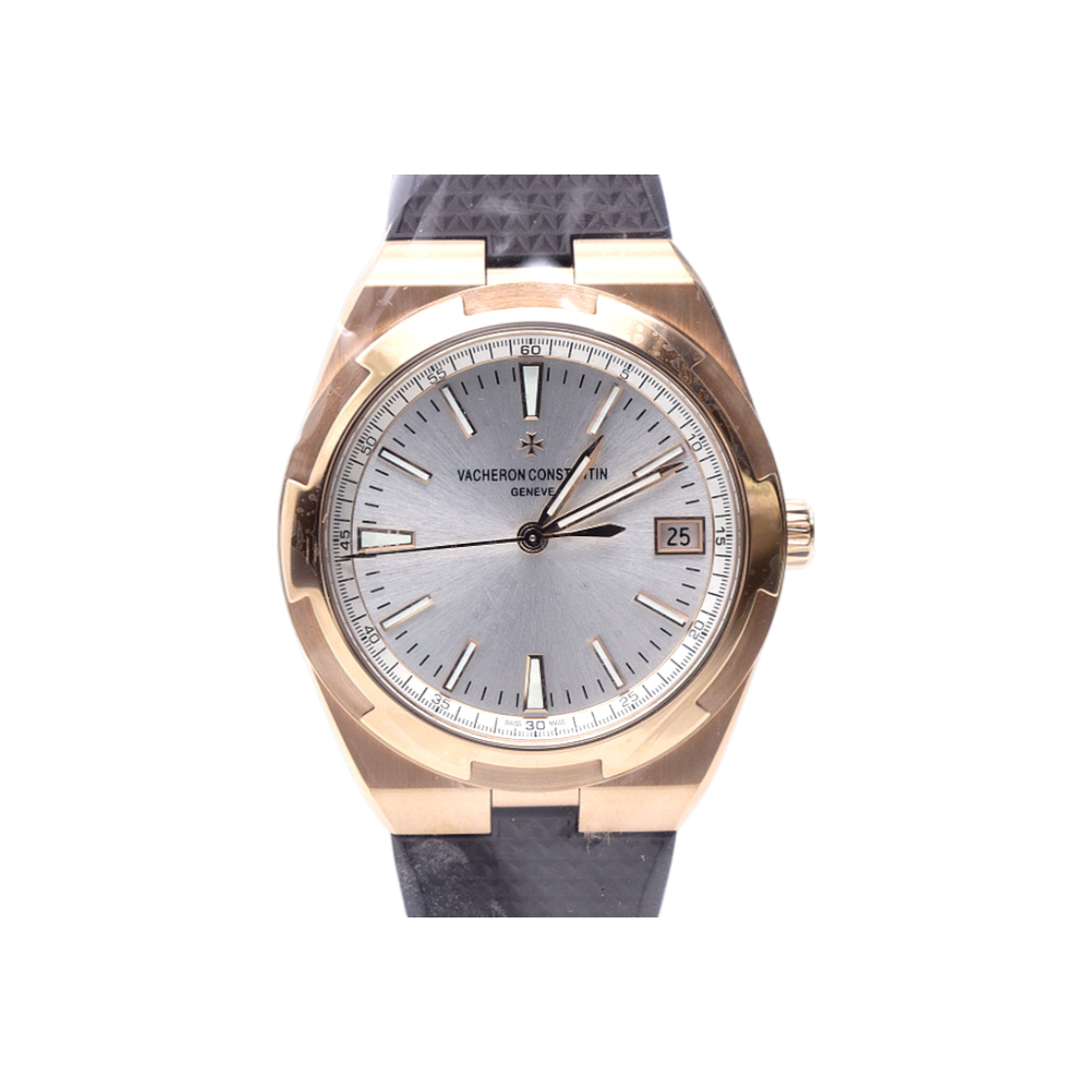 바쉐론콘스탄틴 4500V000RB127 18K핑크골드 오버시즈41MM 러버밴드 남성 시계aa23261(Vacheron Constantin Overseas 41mm Men's Watch in 18K Rose Gold with Rubber Strap (Model: 4500V/000R-B127)) - 1