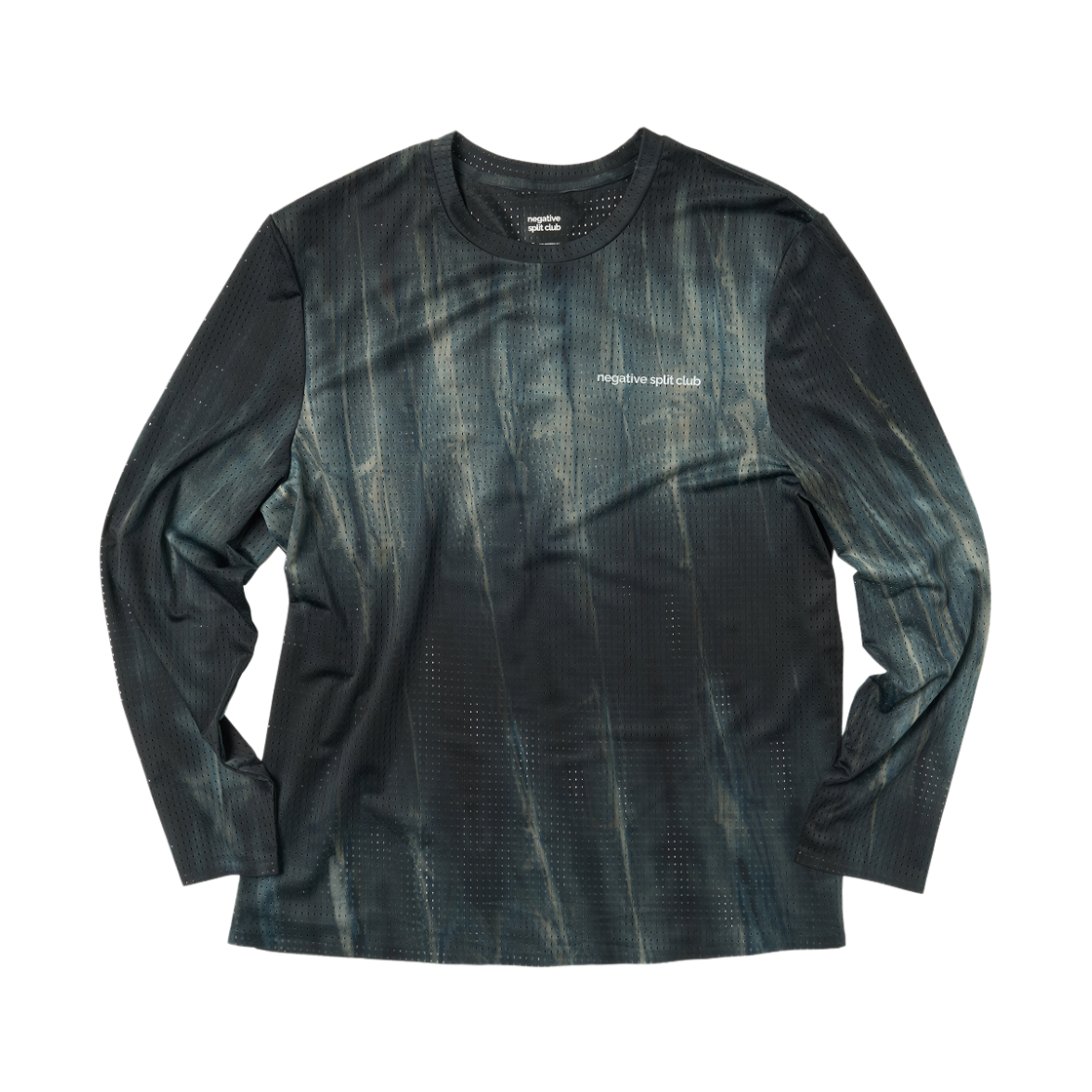 네거티브 스플릿 클럽 에어벤트 타이다잉 레이싱 롱슬리브 미드나잇(negative split club Airvent Tie-Dye Racing Long Sleeve Midnight) - 2